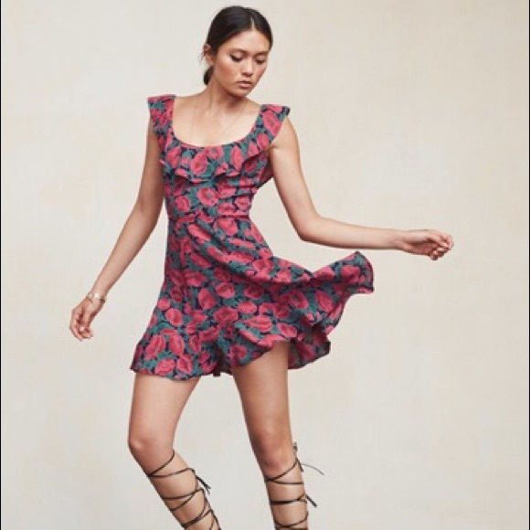 Reformation Dresses & Skirts - Reformation Perla Poppyfield mini dress